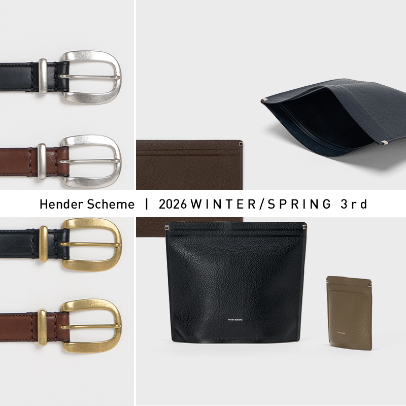 Hender Scheme(エンダースキーマ) 2026 WINTER / SPRING 3rd Delivery