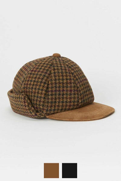 Hender Scheme(エンダースキーマ)ツイードイヤーキャップ tweed ear cap fl-c-ect