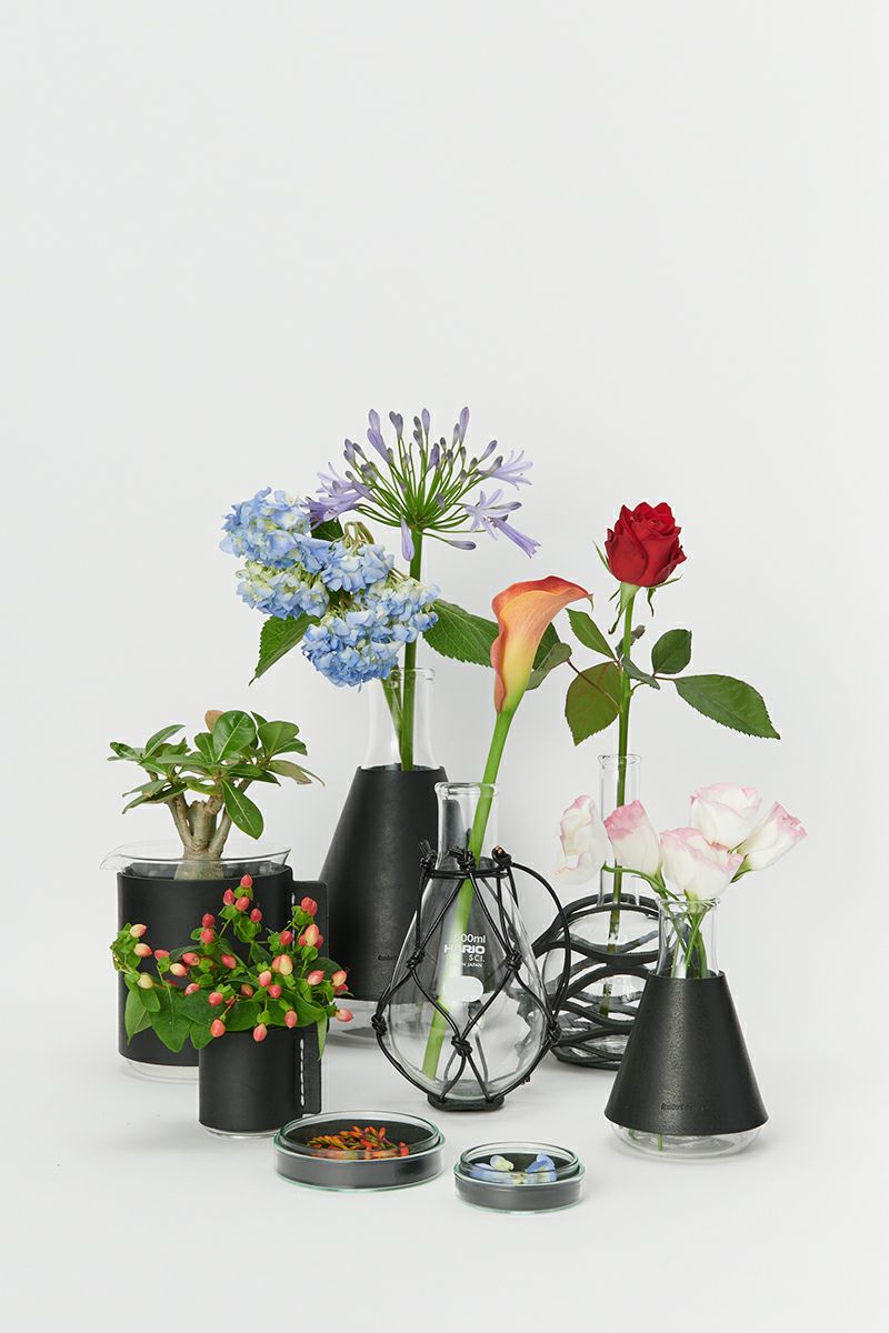 Hender Scheme(エンダースキーマ)サイエンスベース science vase 化瓶 フラットボトム フラスコ Flat-bottom flask 300ml sv-hf-300 -6