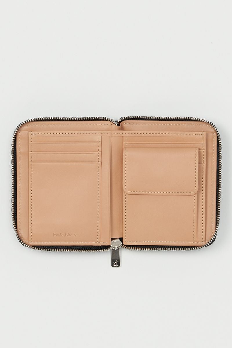 Hender Scheme(エンダースキーマ)スクエアジップパース ラウンドファスナー 二つ折り財布 square zip purse ol-rc-szp -1