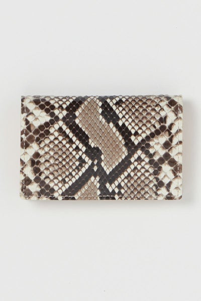 Hender Scheme(エンダースキーマ)パイソンフォルデッドカードケース python folded card case di-rc-fcc