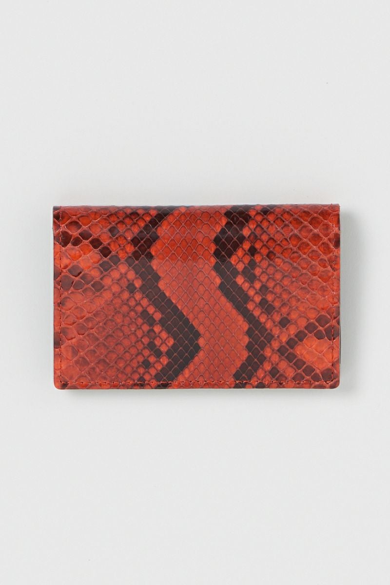 Hender Scheme(エンダースキーマ)パイソンフォルデッドカードケース python folded card case di-rc-fcc -4