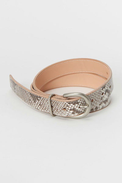 Hender Scheme(エンダースキーマ)パイソンタンニングベルト python tanning belt di-rc-tnb