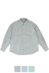 Porter Classic(ポータークラシック)ロールアップ ストライプシャツ ROLL UP STRIPE SHIRT PC-016-1315