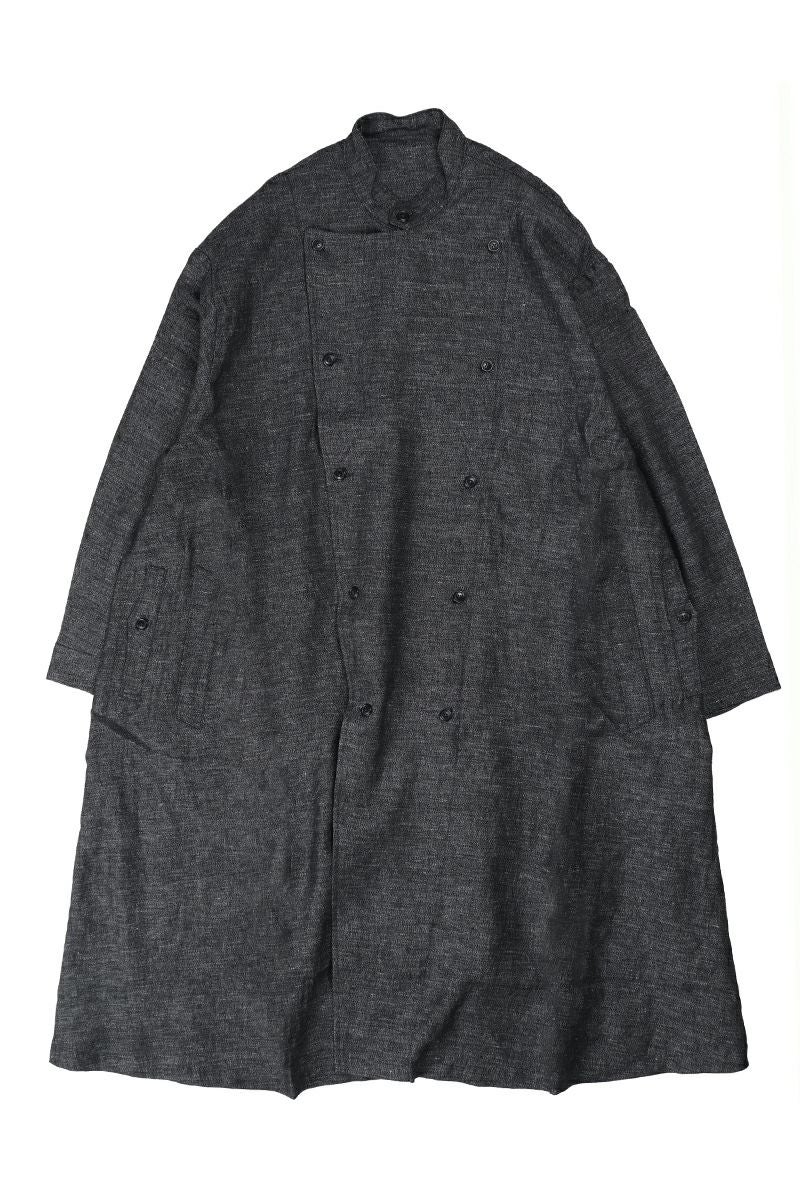 Porter Classic ベルエポックリネン ダブルコート SIZE4 ポータークラシックの ベルエポック ダブルコート | HUES 福岡セレクト