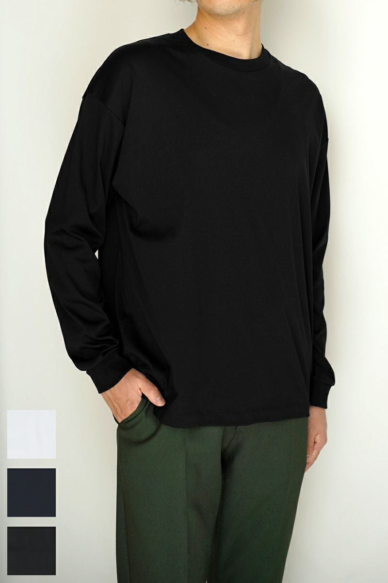 FORMME(フォーム) シルケット長袖Tシャツ ユニセックス PM20AWCS001