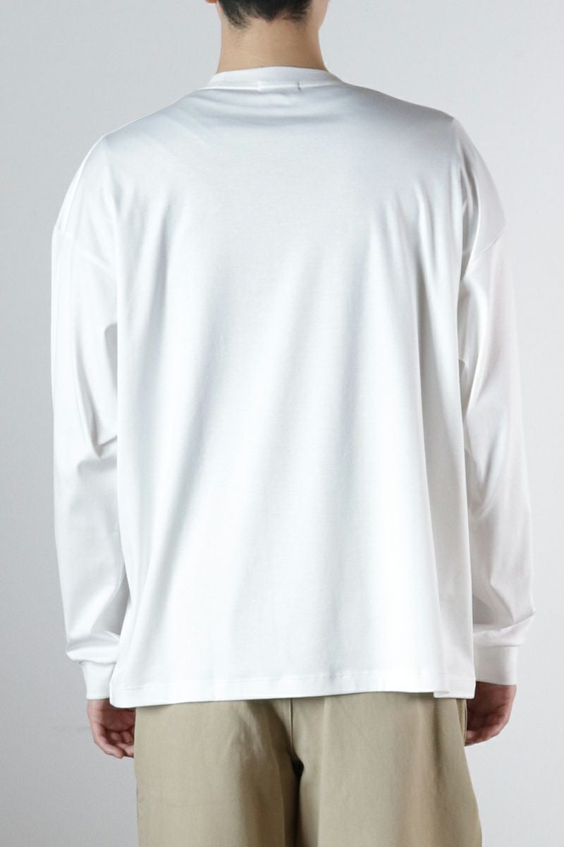 FORMME(フォーム) シルケット長袖ポケットTシャツ ユニセックス PM20AWCS002 -2