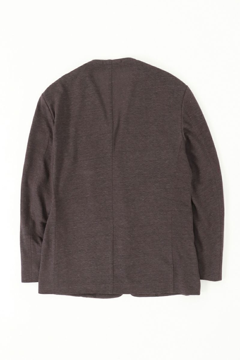FORMME(フォーム) ノーカラージャケット(リネン) PM20SSJK101 -1