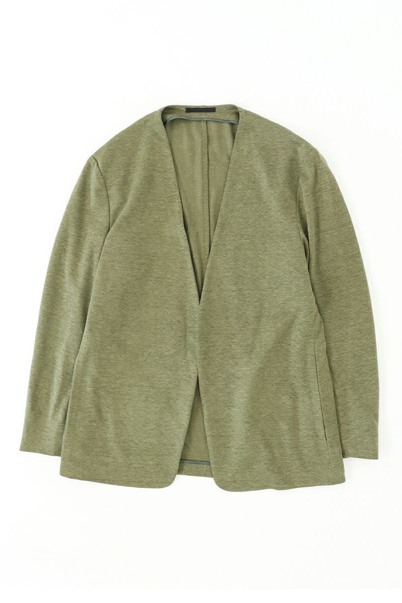 FORMME(フォーム) ノーカラージャケット(リネン) PM20SSJK101 -14