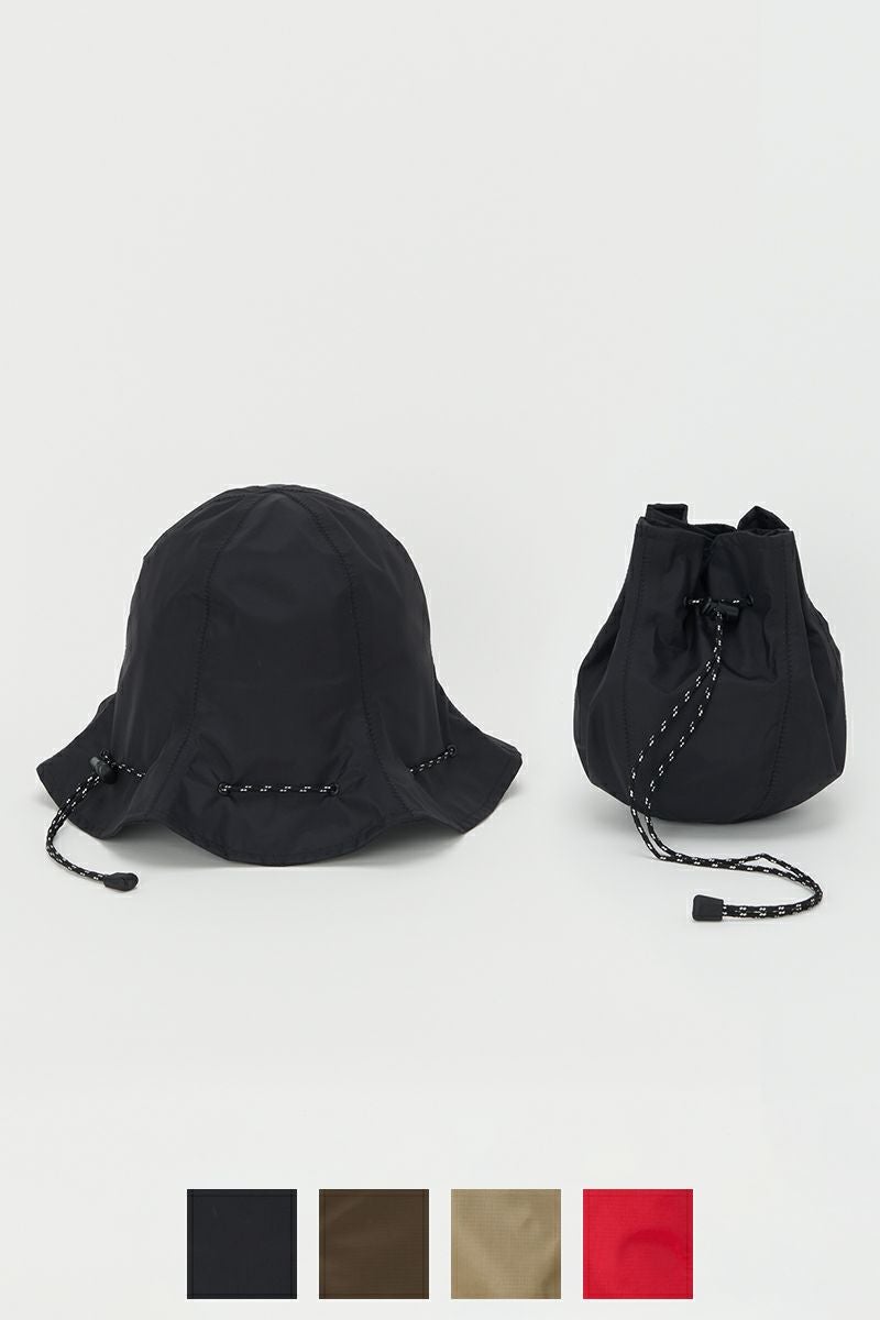 Hender Scheme(エンダースキーマ)ナイロンキンチャクハット nylon kinchaku hat qn-rc-nkh