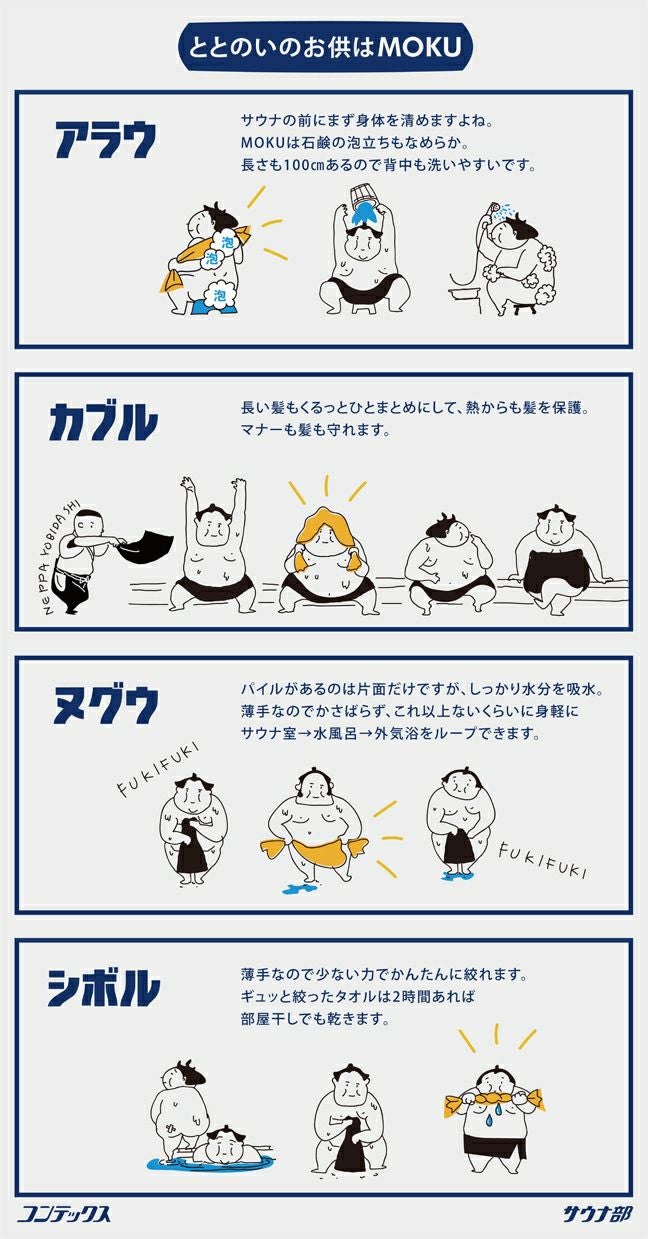 MOKU(モク)KONTEX MOKU FOR SAUNNER サウナ モク Mサイズ(単品) -6