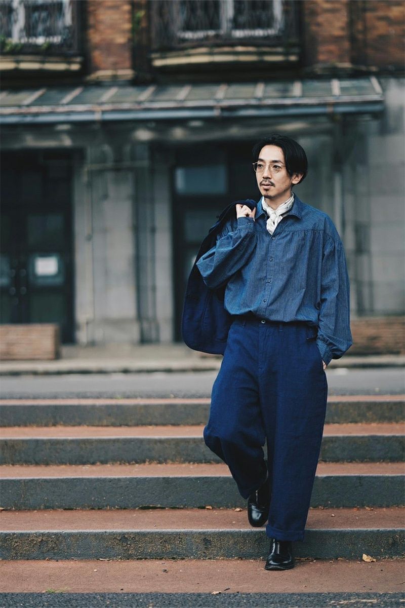 Porter Classic(ポータークラシック)ロングライダースシャツ LONG RIDERS SHIRT PC-016-2037 -9