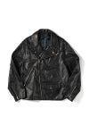 Porter Classic(ポータークラシック)ライダースジャケット ラブアンドピース シルバー PC RIDERS JACKET W/LOVE&PEACE SILVER PC-017-1962