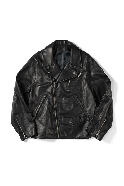 Porter Classic(ポータークラシック)ライダースジャケット ラブアンドピース シルバー PC RIDERS JACKET W/LOVE&PEACE SILVER PC-017-1962