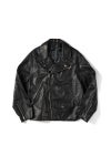 Porter Classic(ポータークラシック)ライダースジャケット ラブアンドピース シルバー PC RIDERS JACKET W/LOVE&PEACE SILVER BFA-P-017-1962