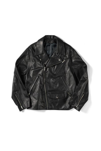 Porter Classic(ポータークラシック)ライダースジャケット ラブアンドピース シルバー PC RIDERS JACKET W/LOVE&PEACE SILVER BFA-P-017-1962