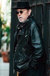 Porter Classic(ポータークラシック)ライダースジャケット ラブアンドピース シルバー PC RIDERS JACKET W/LOVE&PEACE SILVER BFA-P-017-1962