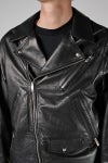Porter Classic(ポータークラシック)ライダースジャケット ラブアンドピース シルバー PC RIDERS JACKET W/LOVE&PEACE SILVER BFA-P-017-1962