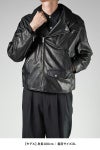 Porter Classic(ポータークラシック)ライダースジャケット ラブアンドピース シルバー PC RIDERS JACKET W/LOVE&PEACE SILVER PC-017-1962 -6