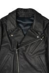 Porter Classic(ポータークラシック)ライダースジャケット ラブアンドピース シルバー PC RIDERS JACKET W/LOVE&PEACE SILVER BFA-P-017-1962