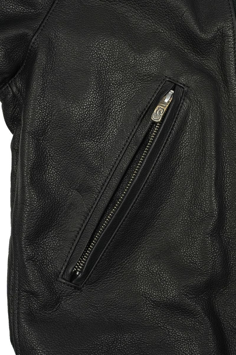 Porter Classic(ポータークラシック)ライダースジャケット ラブアンドピース シルバー PC RIDERS JACKET W/LOVE&PEACE SILVER PC-017-1962 -15