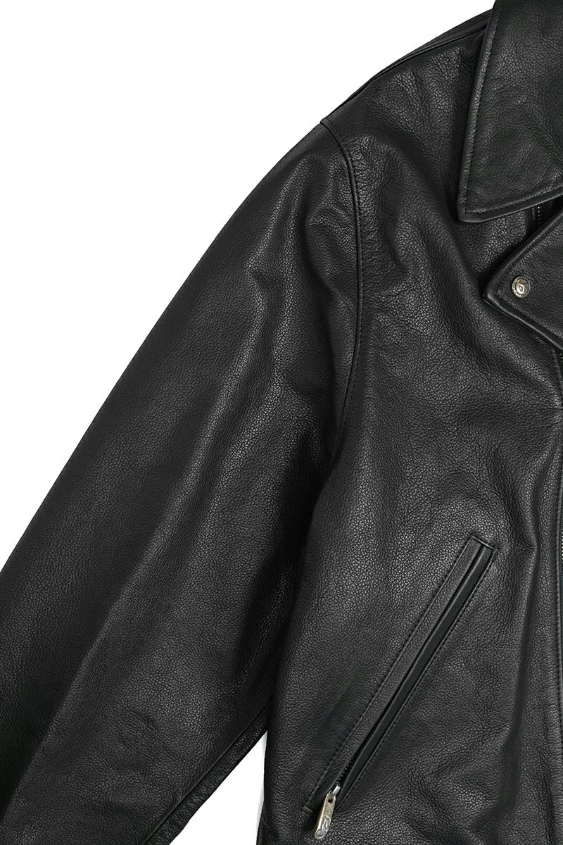 Porter Classic(ポータークラシック)ライダースジャケット ラブアンドピース シルバー PC RIDERS JACKET W/LOVE&PEACE SILVER PC-017-1962 -16