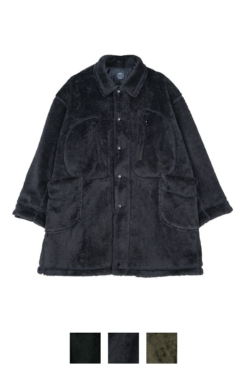 Porter Classic(ポータークラシック)ハイロフトフリースフレンチコート ポーラーテック HIGH LOFT FLEECE FRENCH COAT (POLARTEC) PC-022-2008