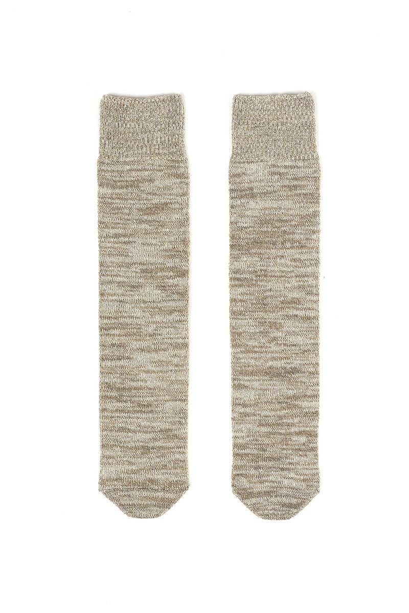 くらしきぬお手軽冷えとり靴下かかとなし　327 -2