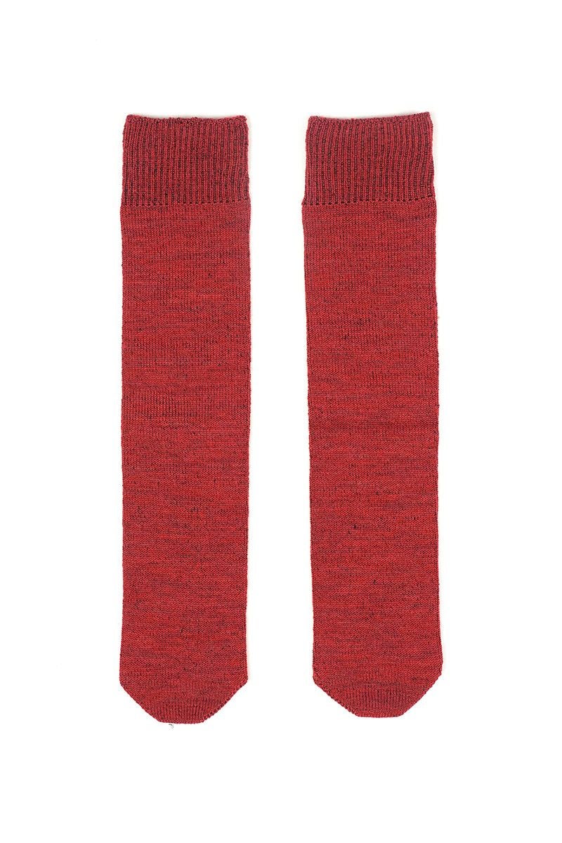 くらしきぬお手軽冷えとり靴下かかとなし　327 -3