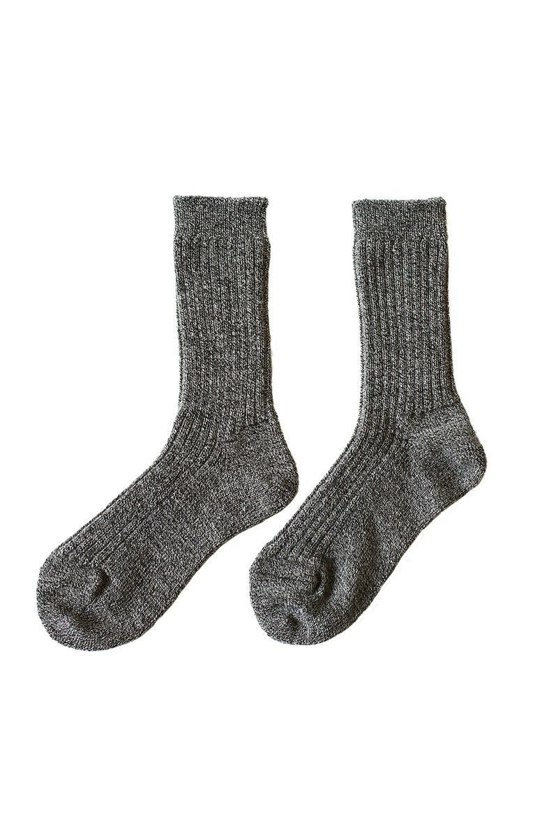 くらしきぬ手軽冷えとり靴下かかとつき　506