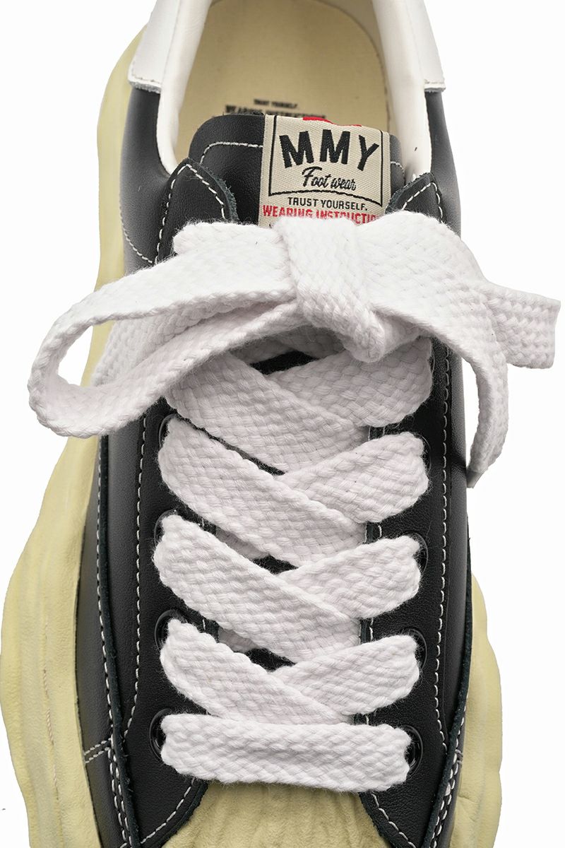 Maison MIHARA YASUHIRO(メゾン ミハラヤスヒロ)BLAKEY LOW/original vintage color sole cow leather Low-Top sneaker ブレイキー ビンテージライクオリジナルソールレザーローカットスニーカー A09FW731 -8