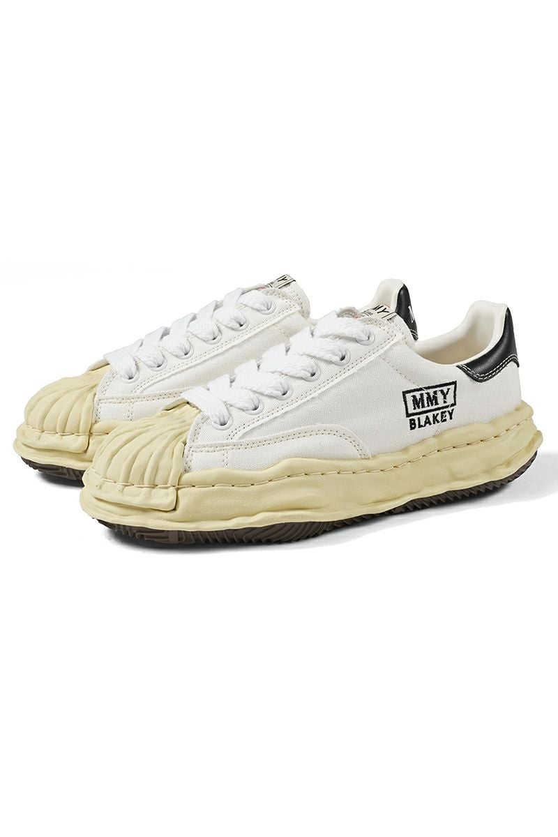 Maison MIHARA YASUHIRO(メゾン ミハラヤスヒロ)BLAKEY LOW/original vintage color sole canvas Low-Top sneaker ブレイキー ビンテージライクオリジナルソールキャンバスローカットスニーカー A09FW732 -10