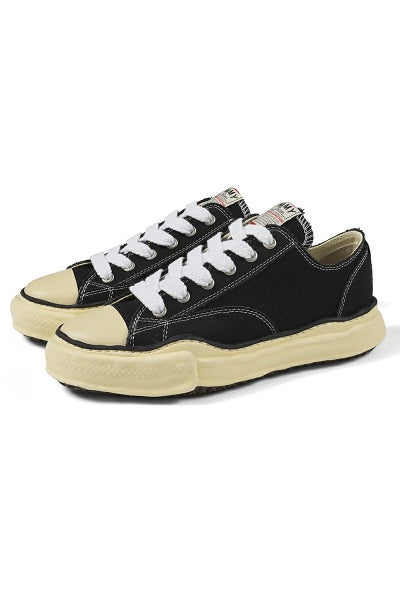 Maison MIHARA YASUHIRO(メゾン ミハラヤスヒロ)PETERSON LOW/original vintage color sole canvas Low-Top sneaker ピーターソン ビンテージライクオリジナルソールキャンバスローカットスニーカー A09FW733