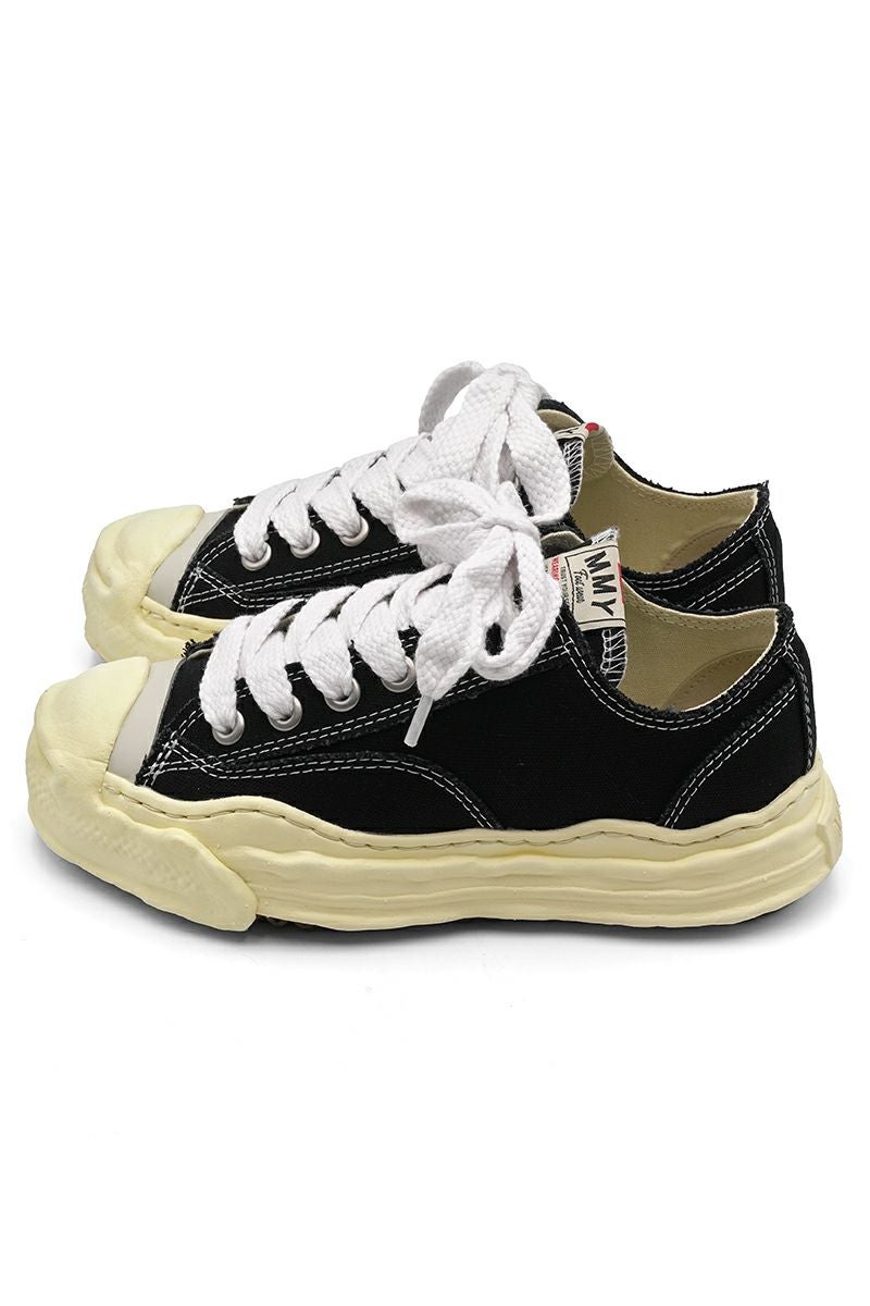 Maison MIHARA YASUHIRO(メゾン ミハラヤスヒロ)HANK LOW/original vintage color sole canvas Low-Top sneaker ハンク ビンテージライクオリジナルソールキャンバスローカットスニーカー A09FW734 -2