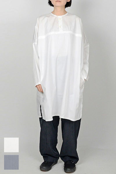 homspun(ホームスパン)100/2ブロード　ビッグプルオーバーブラウス　BIG PO　BL 5692