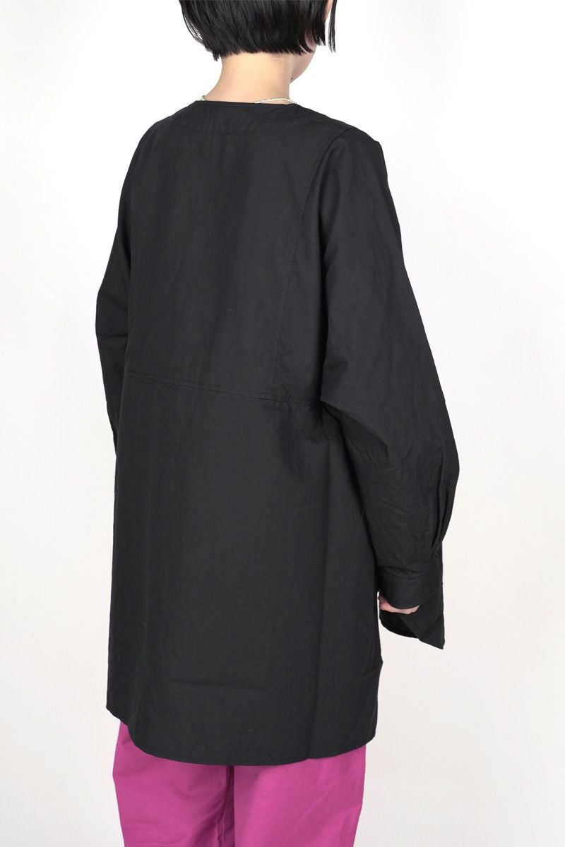 homspun(ホームスパン)コットンリネンマットプルオーバーブラウス 5705 -2