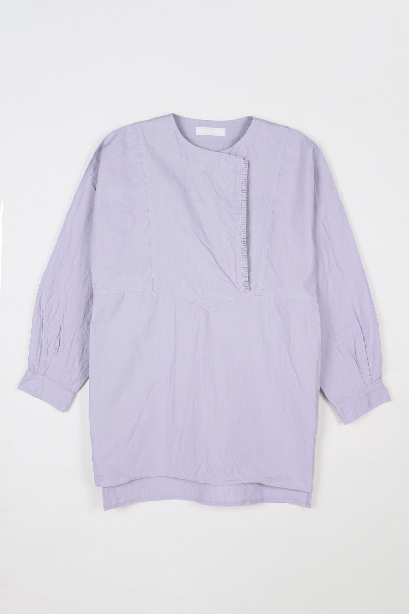 homspun(ホームスパン)コットンリネンマットプルオーバーブラウス 5705 -10