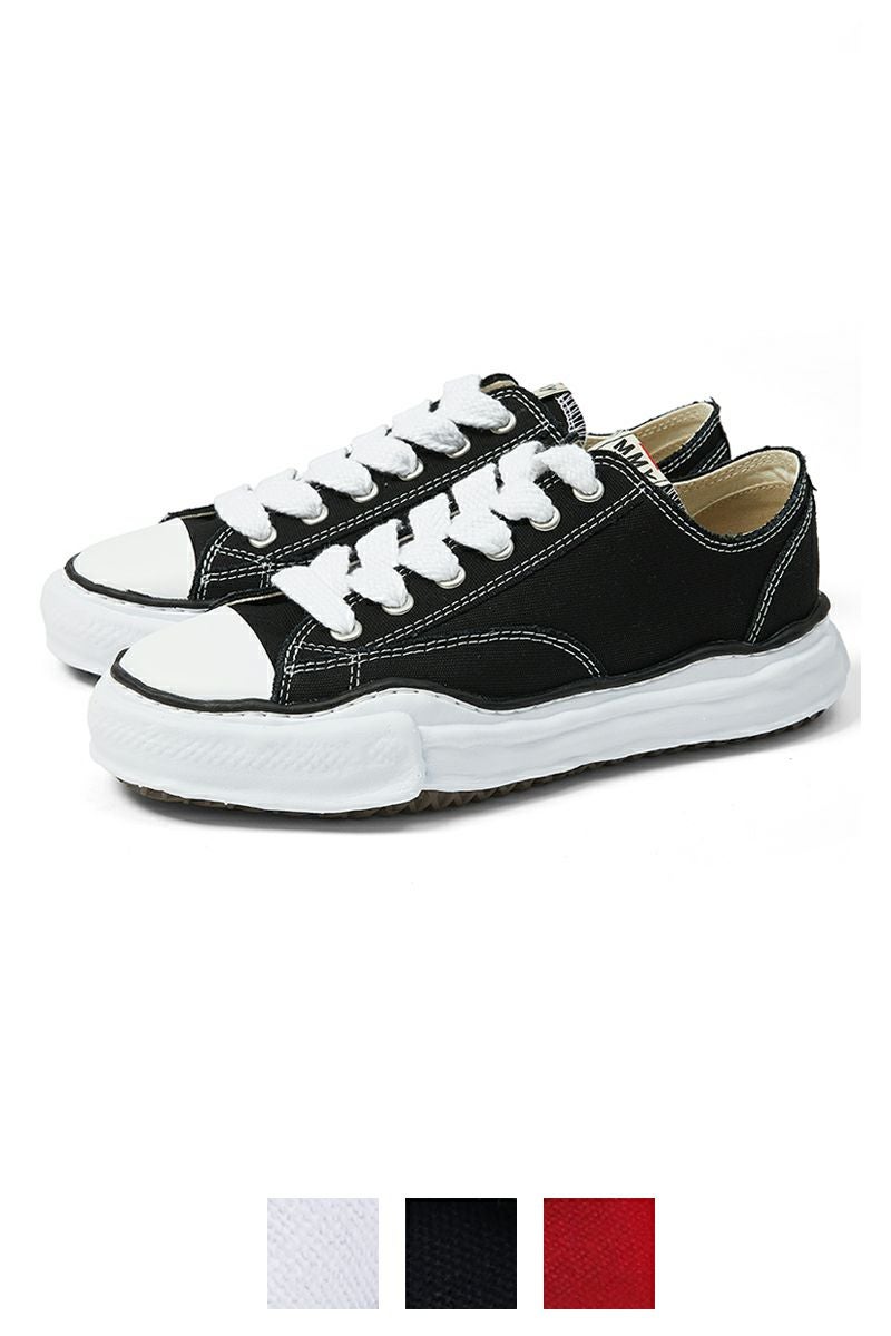 Maison MIHARA YASUHIRO(メゾン ミハラヤスヒロ)PETERSON LOW/original sole canvas Low-Top sneaker ピーターソン オリジナルソールキャンバスローカットスニーカー A01FW702