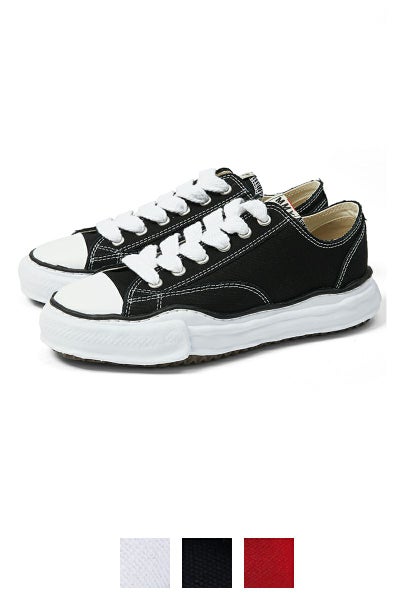 Maison MIHARA YASUHIRO(メゾン ミハラヤスヒロ)PETERSON LOW/original sole canvas Low-Top sneaker ピーターソン オリジナルソールキャンバスローカットスニーカー A01FW702