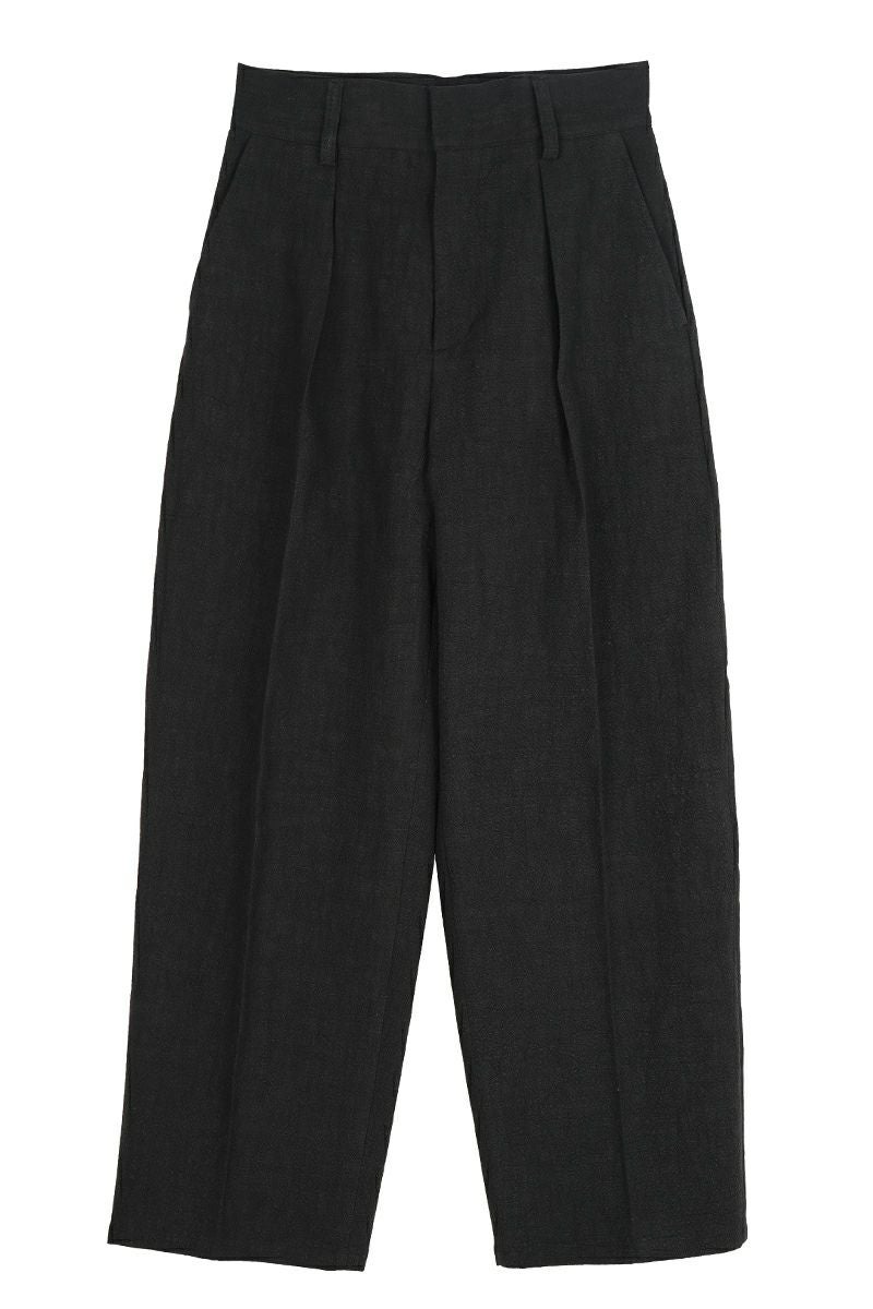 Liyoca(リヨカ)テーパードリネンパンツ M0302 -1