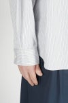 Porter Classic(ポータークラシック)ロールアップストライプシャツ ロゴブラック ROLL UP STRIPE SHIRT (ROLL UP LOGO BLACK) PC-016-2212 -5