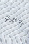 Porter Classic(ポータークラシック)ロールアップストライプシャツ ロゴブラック ROLL UP STRIPE SHIRT (ROLL UP LOGO BLACK) PC-016-2212 -15