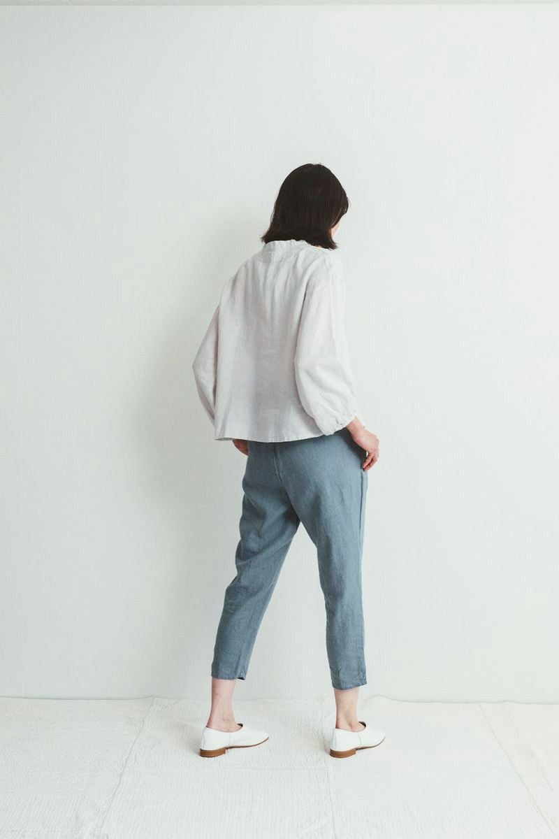 fog linen work フォグリネンワークROBIN PANTS BLUETTE ロビン　パンツ　ブルーエット LWA191-2426 -3