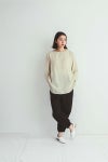fog linen work フォグリネンワークメイ シャツ エクルベージュ LWA490-571