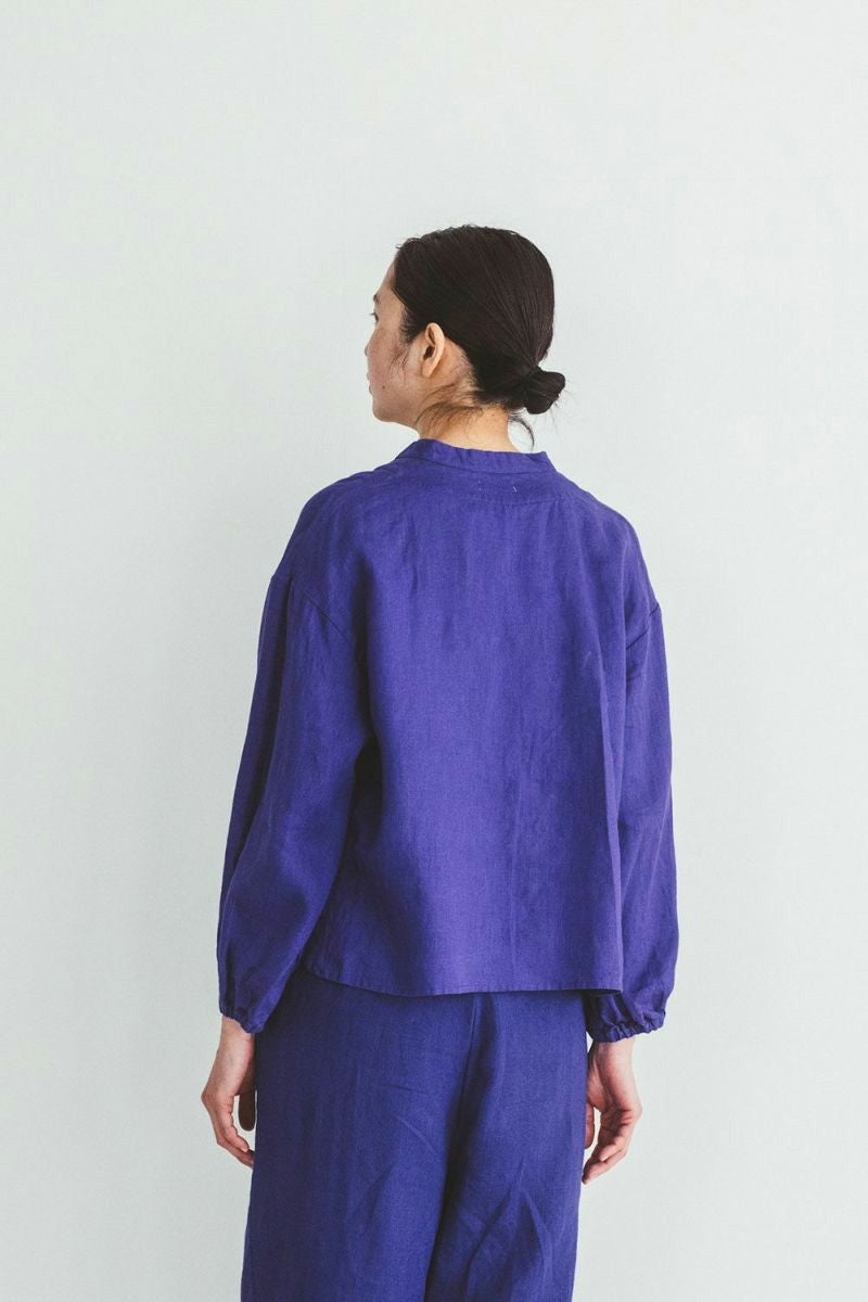 fog linen work フォグリネンワークTUMU TOP IRIS ツム　トップ　イリス LWA521-56 -2