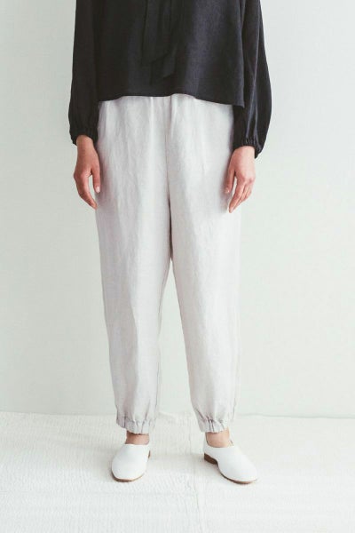 fog linen work フォグリネンワークEMMA PANTS ALBATRE エマ パンツ アルバートル LWA523-2697