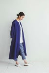 fog linen work フォグリネンワークSUZU DRESS BLEU ADRIATIQUE スズ ワンピース ブルーアドリアティックLWA537-2403