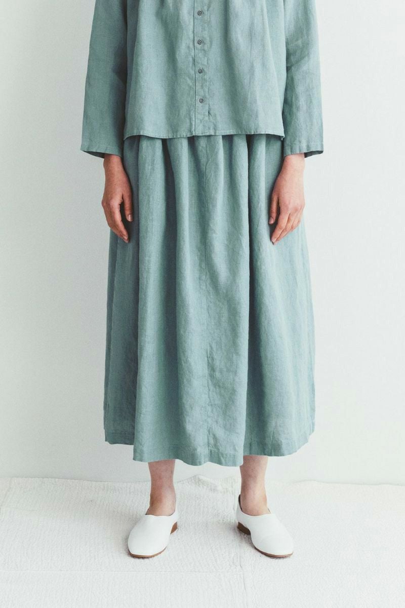 fog linen work フォグリネンワークICHIKA SKIRT CLAIR イチカ スカート クレール LWA569-2425