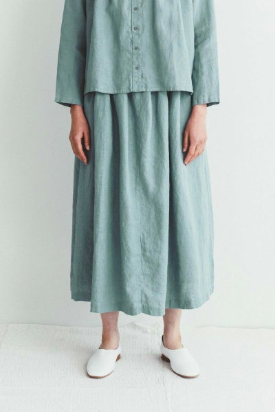 fog linen work フォグリネンワークICHIKA SKIRT CLAIR イチカ スカート クレール LWA569-2425