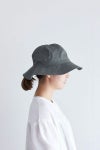 fog linen work フォグリネンワークCREE LINEN HAT ACIER クリー リネンハット アシェ LWE144-93 -1